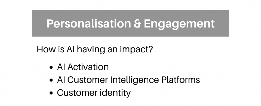 The Martech Stack - How AI marketing tools will impact personalisation
